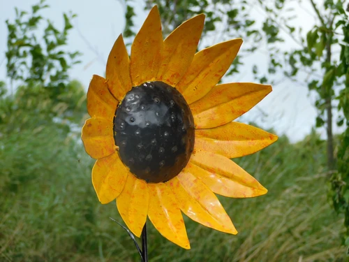 Sunflower Garden Stick - 110 cm - Metal