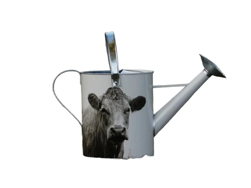 Watering can farm animals - various variations - zinc