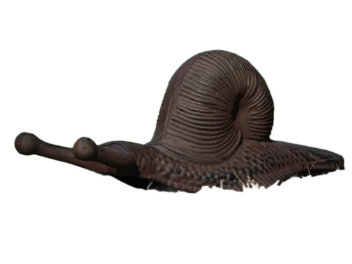 Cast iron Statue of a Snail | Multifunctional as a Bootlegger