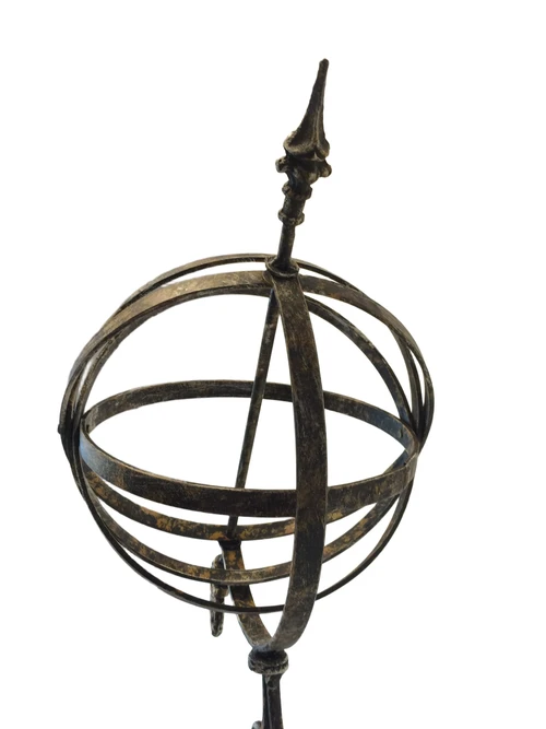 Iron zonelement gietijzer, zonwijzer