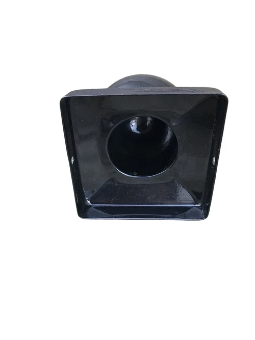 Paal cover, zwart, met bol, 9,1 cm x 9,1 cm