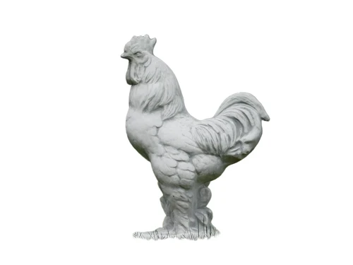Statue Rooster - solid stone