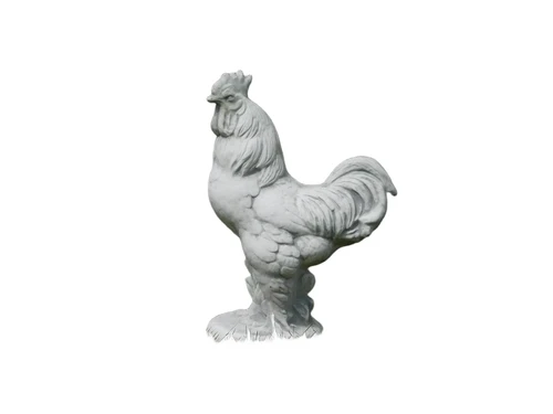 Statue Rooster - solid stone