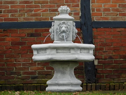 Springbrunnen Löwe XL - 125 cm - Stein