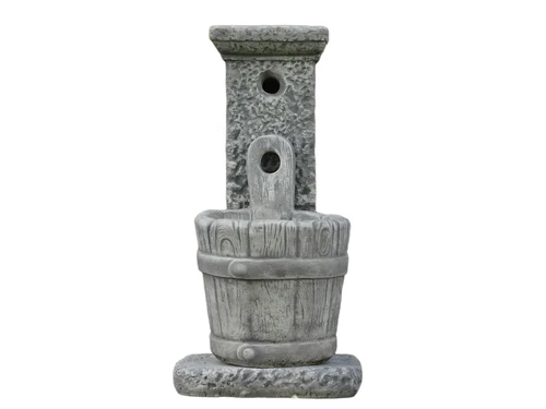 Fountain with Bucket - 80 cm - Stone