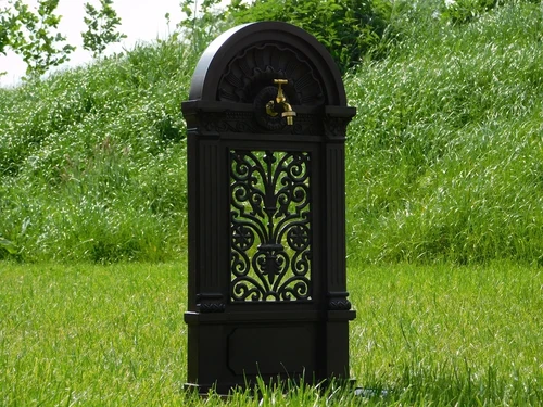 Standing Fountain - 85 cm - Aluminium - Green