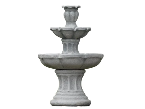Stone Fountain 100 cm – Stylish Stone Garden Decoration