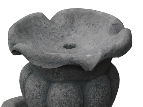 Stone Fountain 100 cm – Stylish Stone Garden Decoration