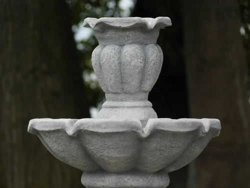 Stone Fountain 100 cm – Stylish Stone Garden Decoration