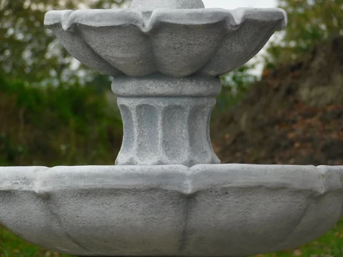 Stone Fountain 100 cm – Stylish Stone Garden Decoration