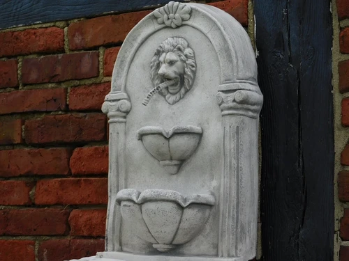 Wandfontein Leeuw - 105 cm - Steen