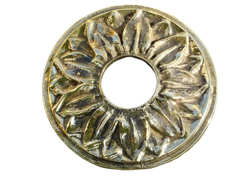 Water spout with rosette - Brass