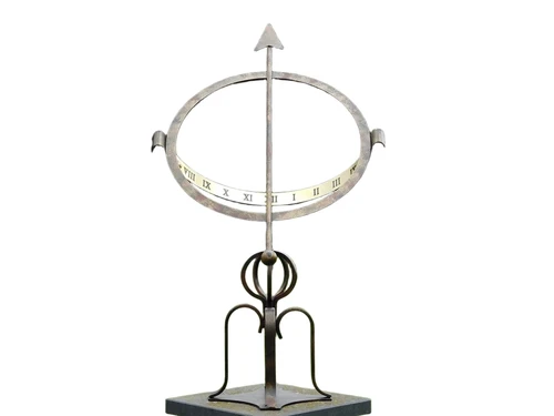 Zonnewijzer op Voet - 80 cm - IJzer