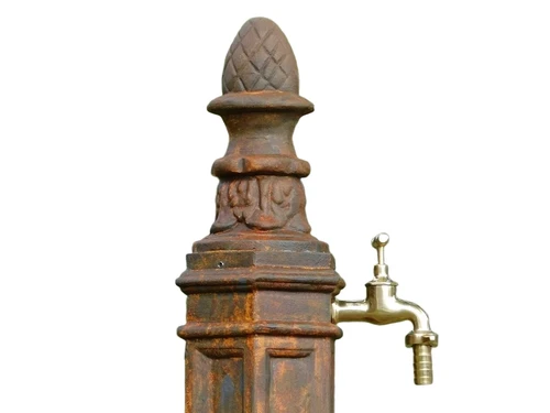 Exclusive standing fountain - water tap - alu in oxide