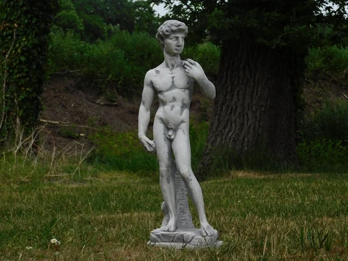 Statue of David - 57 cm - Solid Stone