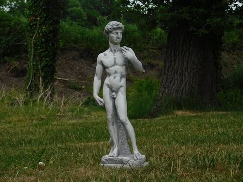 Statue of David - 57 cm - Solid Stone