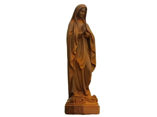 Mary statue - Cast iron - Oxide