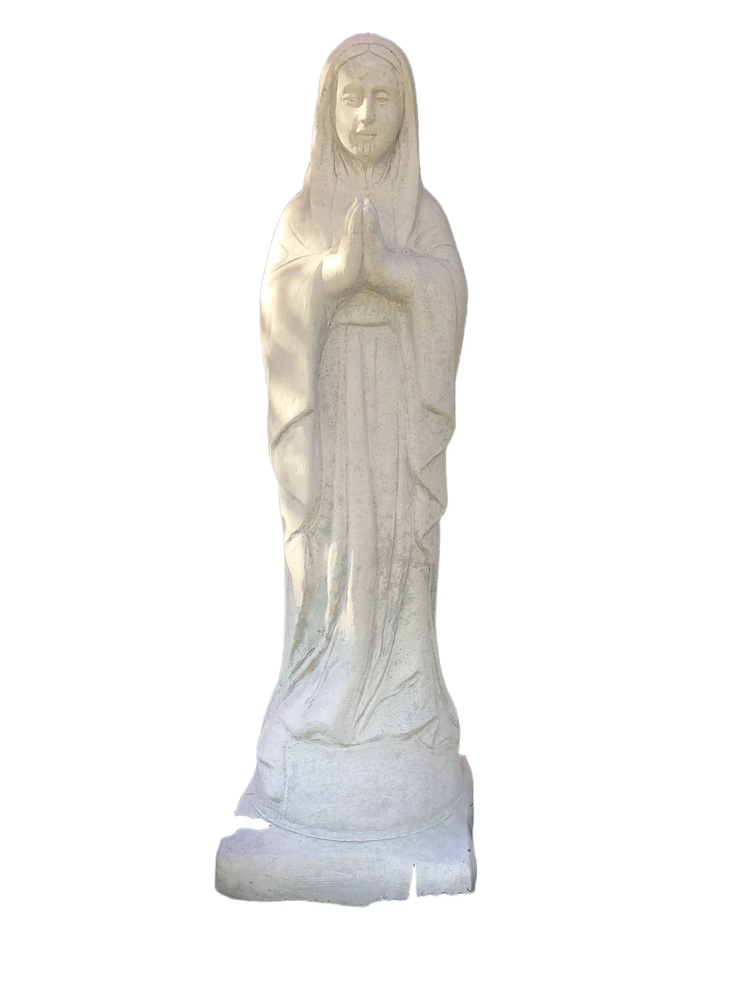 Mother Mary / Mother Mary, large full stone statue.