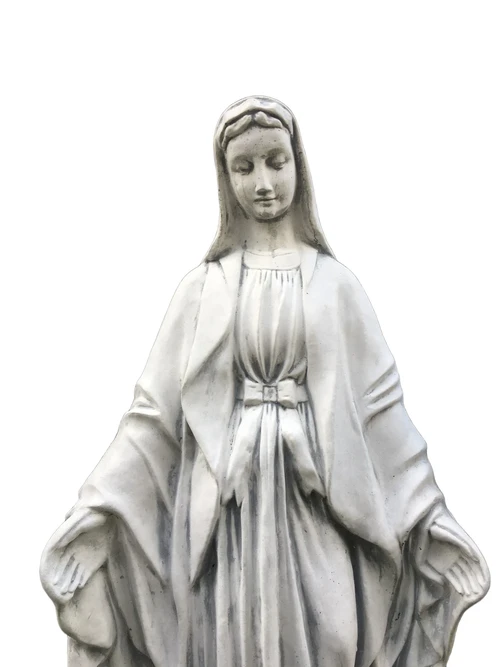 Mother Mary / Mother Mary, large full stone statue.