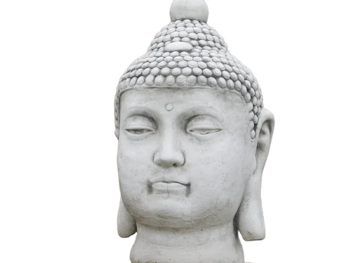 Buddha on pedestal - 130 cm - Stone