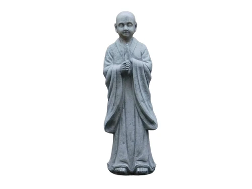 Greeting Monk - full off stone