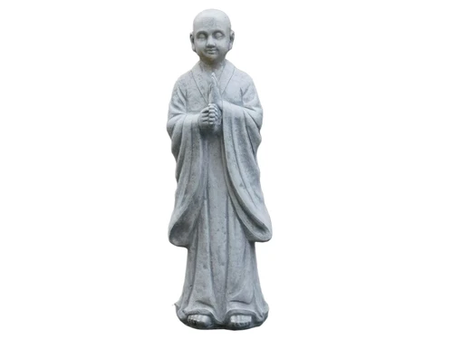 Greeting Monk - full off stone