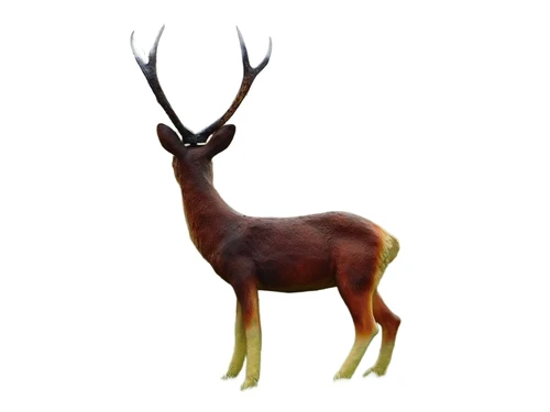 Large Deer with Antlers - 108 cm - Polystone