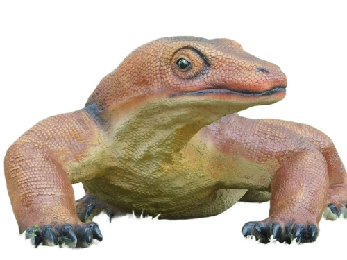 Statue Lizard XXL - 170 cm - Polystone - In Colour