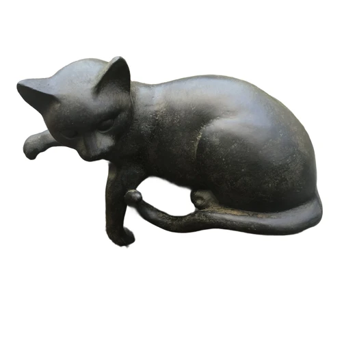 Katten sculptuur, Polystein, liggend.