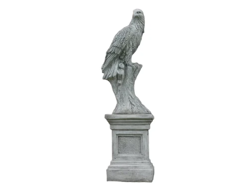 Adelaar Op Sokkel - 165 cm - Steen