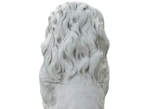 LETZTE Statue Löwe - 55 cm - Stein