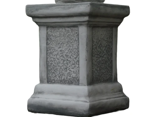 Owl on Pedestal - 66 cm - Stone