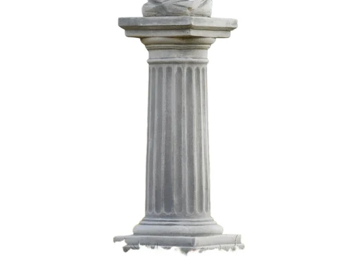 Set of 2 Eagles on Pedestal - 130 cm - Stone