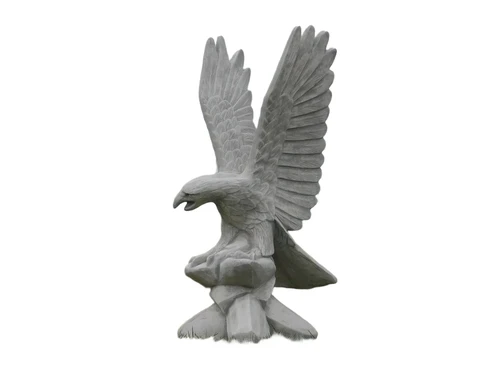 Eagle with wings up - full of stone