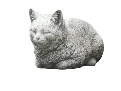 Skulptur einer Katze – 20 cm – Stein