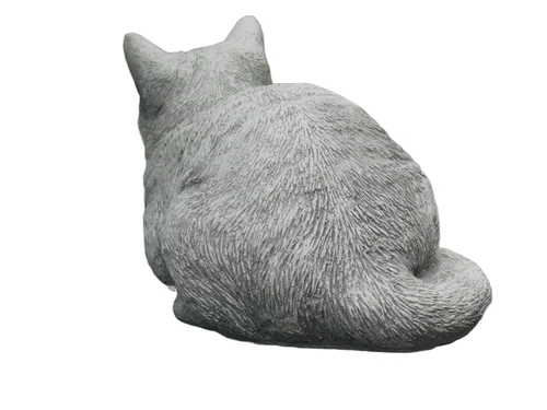 Skulptur einer Katze – 20 cm – Stein