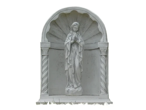 Gebetskapelle mit der Jungfrau Maria - ganz aus Stein - wetterfest