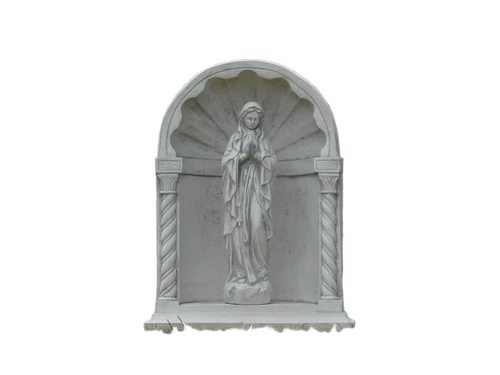Gebetskapelle mit der Jungfrau Maria - ganz aus Stein - wetterfest