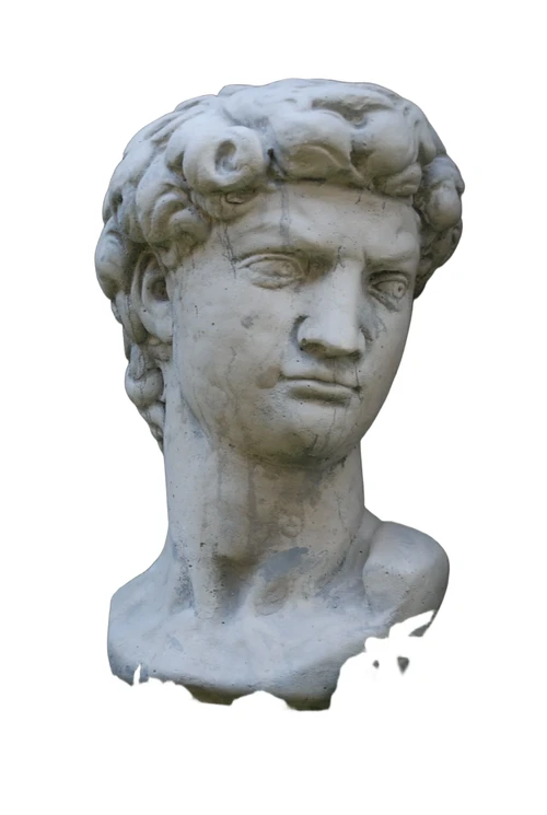 Apollo sculptuur van zwaar steen, prachtig in detail!!