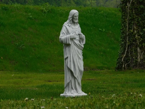 Jesus Sacred Heart statue - 80 cm - Full Stone