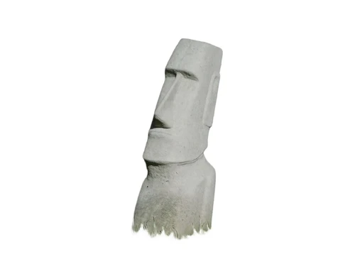 Beeld Moai XXL - raw - vol steen