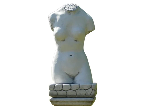 Statue Torso Woman - 55 cm -Stone