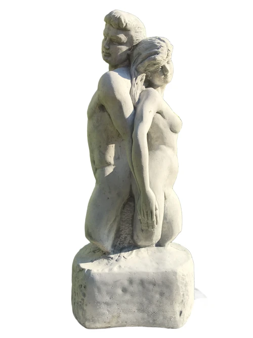 Beeld vrouw & man 