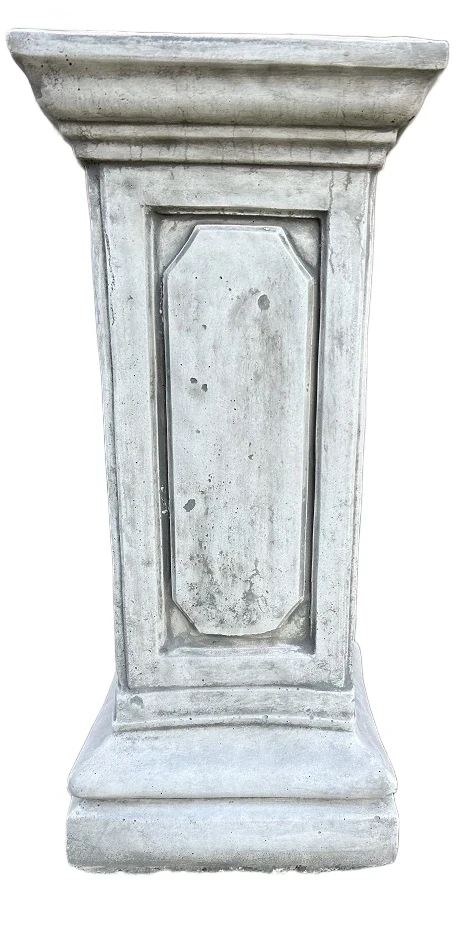 Greek Column - 57 cm - Full Stone - Pedestal