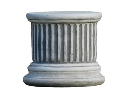 Small Stone Pedestal - Round - 23 cm
