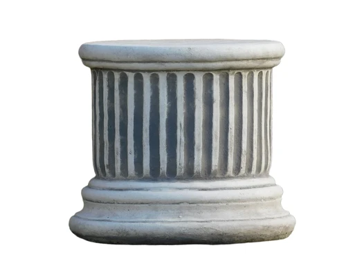 Small Stone Pedestal - Round - 23 cm