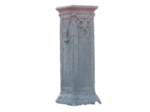 Ornamental Pedestal - 75 cm - Stone