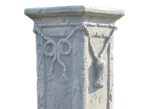 Ornamental Pedestal - 75 cm - Stone