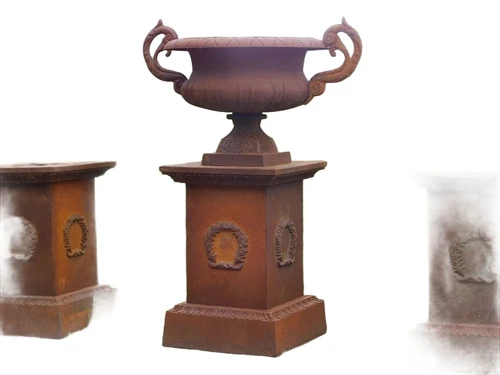 Klassieke Sokkel - 62 cm - Gietijzer - Rust