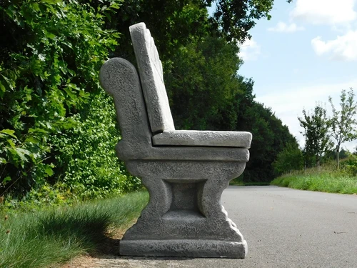 Stone bench - 120 cm - Garden bench